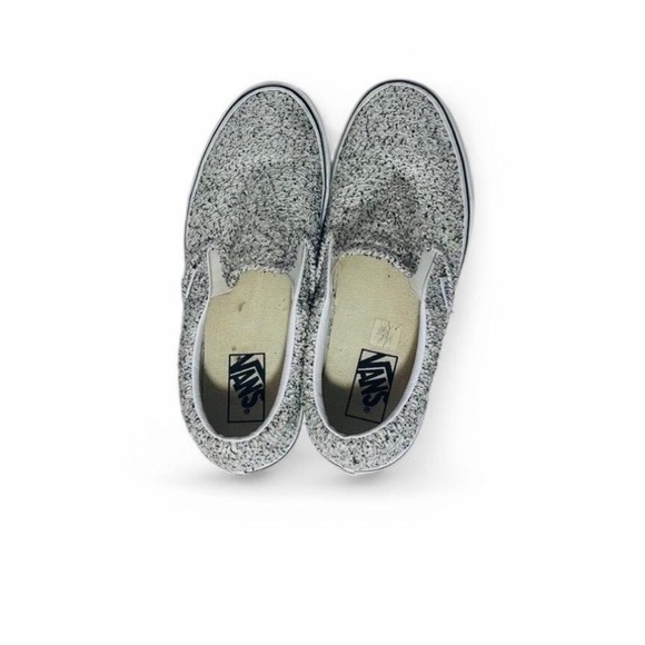Vans slip on speckle white black shoes women’s 10.5 men’s 9 - Picture 9 of 9